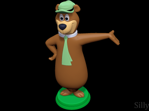 Yogi Bear Modelo de Impressão 3D