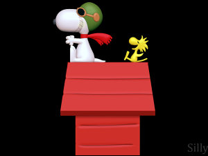 Snoopy Flying Ace Modelo de impresión 3D