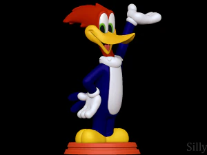 Picchio legnoso Modello di stampa 3D