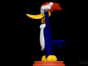 Woody Woodpecker 3D Print Model