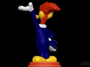 Woody Woodpecker 3D Print Model