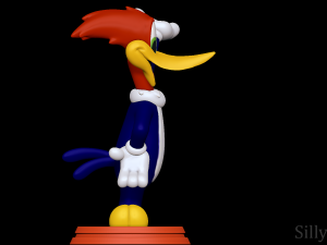 Woody Woodpecker 3D Принт Модель