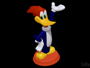 Woody Woodpecker 3D Принт Модель