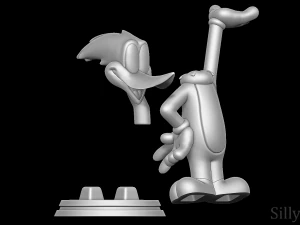 Woody Woodpecker 3D Print Model