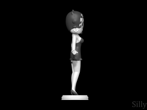 Betty Boop 3D 프린트 모델