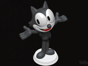 Felix The Cat 3D Print Model
