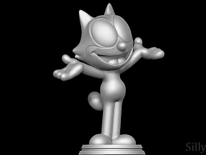 Felix The Cat 3D Print Model