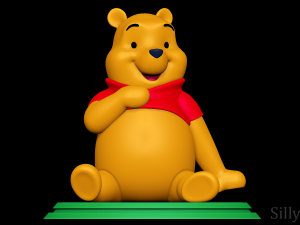 Winnie-the-Pooh Model Cetak 3D