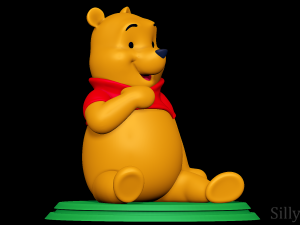 Winnie-the-Pooh Model Cetak 3D