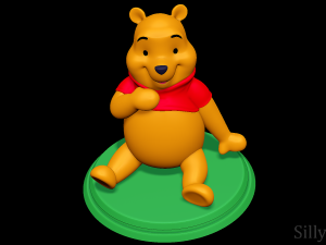 Winnie-the-Pooh Model Cetak 3D