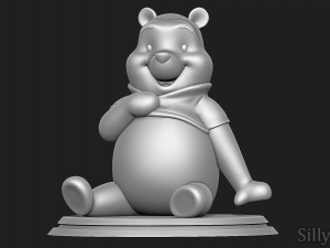Winnie-the-Pooh Model Cetak 3D