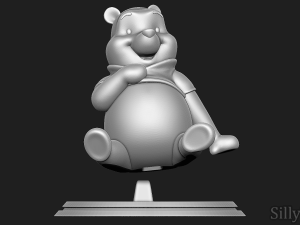 Winnie-the-Pooh Model Cetak 3D