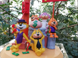 Top Cat Diorama 3D Print Model