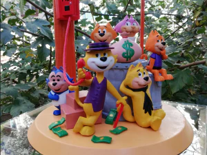 Top Cat Diorama 3D Print Model