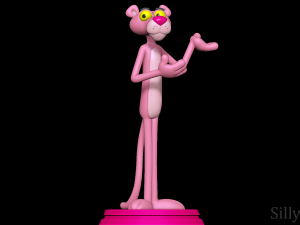 Pink Panther Modelo de impresión 3D