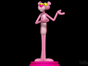 Pink Panther 3D Print Model