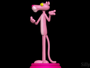Pink Panther 3D Print Model