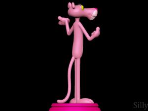Pink Panther 3D Принт Модель
