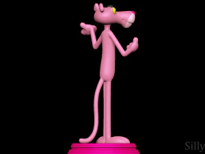 Pink Panther 3D Print Model
