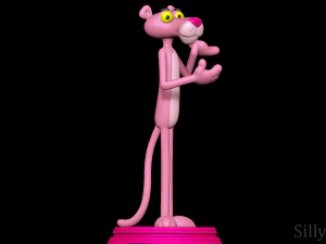 Pink Panther 3D Print Model