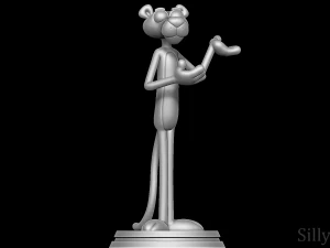 Pink Panther 3D Print Model