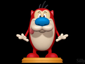 Stimpy - The Ren and Stimpy Show 3D Print Model