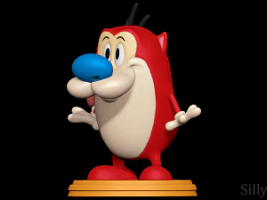 Stimpy - The Ren and Stimpy Show 3D Print Model