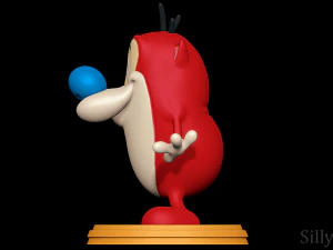 Stimpy - The Ren and Stimpy Show 3D Print Model
