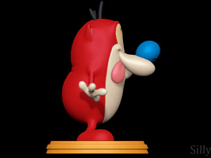 Stimpy - The Ren and Stimpy Show 3D Print Model