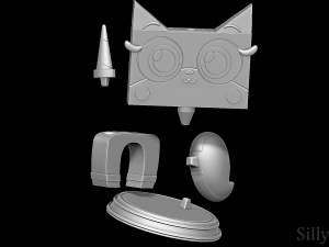 Unikitty 3D 打印模型