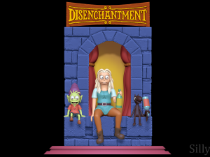 Disenchantment Diorama - 3D print model 3D प्रिंट मॉडल