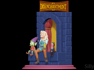 Disenchantment Diorama - 3D print model 3D प्रिंट मॉडल