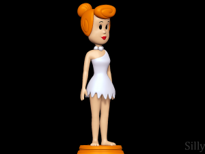 Wilma Flintstone - The Flintstones 3D 프린트 모델