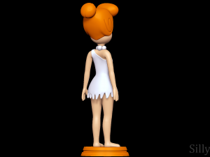 Wilma Flintstone - The Flintstones 3D Druckmodell