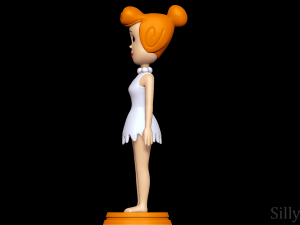 Wilma Flintstone - The Flintstones 3D Druckmodell