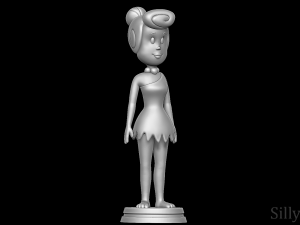 Wilma Flintstone - The Flintstones 3D Druckmodell