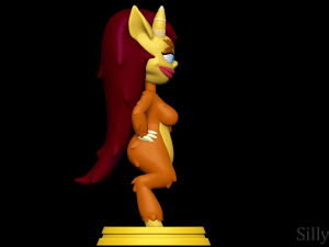 Connie the Hormone Monstress - Big Mouth 3D Print Model