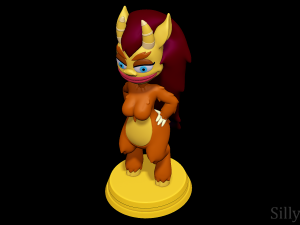 Connie the Hormone Monstress - Big Mouth 3D Print Model