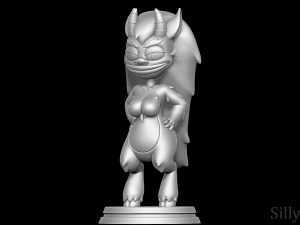 Connie the Hormone Monstress - Big Mouth 3D Print Model