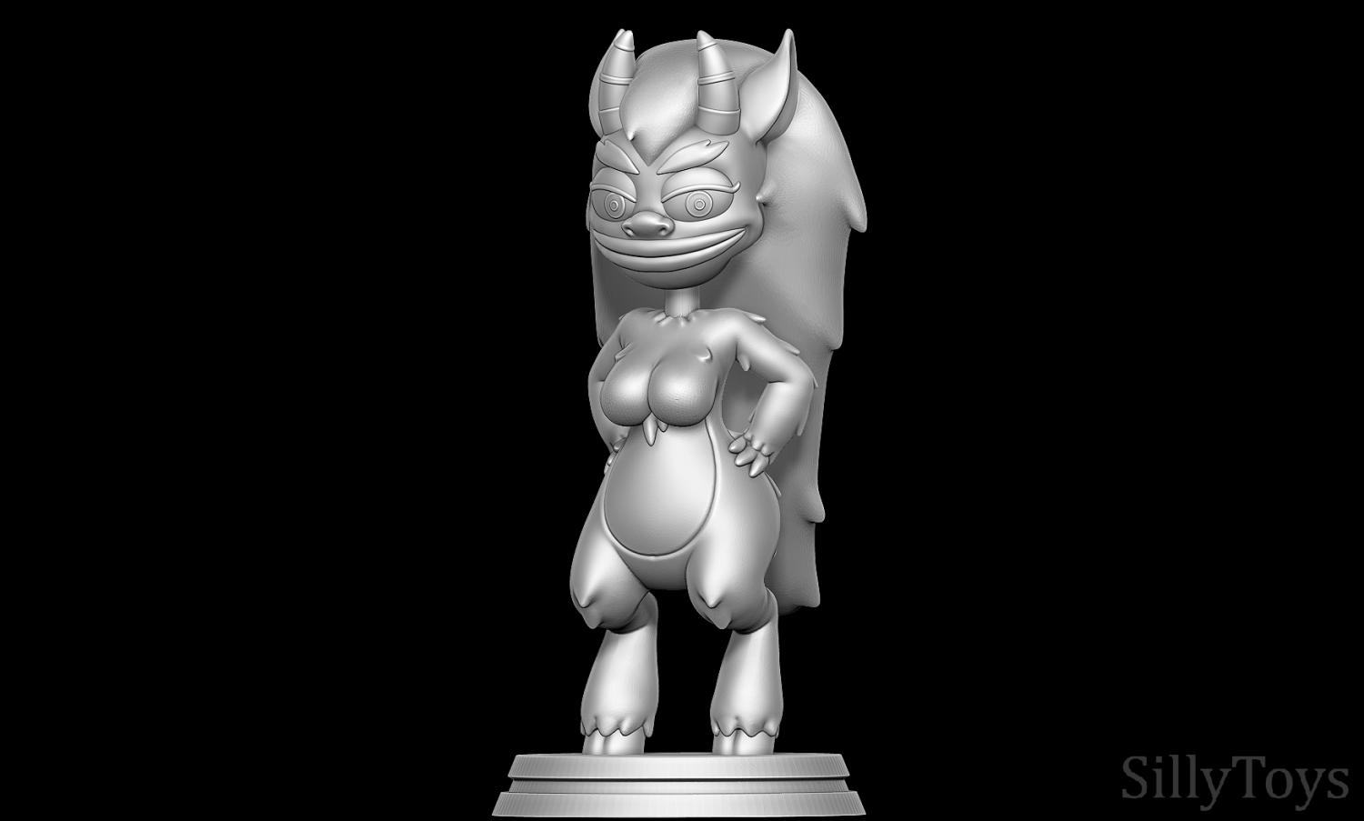 Connie the Hormone Monstress - Big Mouth Modelo de Impressão 3D in Monstros  e Criaturas 3DExport