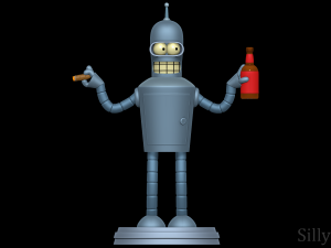 Bender Bending Rodriguez - Futurama 3D 打印模型