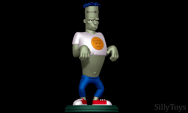 Frank - Monster Mash Modello di stampa 3D .c4d .max .obj .3ds .fbx .stl .blend 