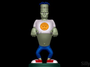 Frank - Mistura de Monstro Modelo de Impressão 3D