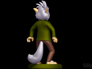 Wolf - Monster Mash 3D Принт Модель