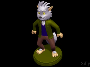 Wolf - Monster Mash 3D Принт Модель