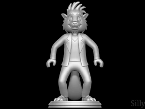 Wolf - Monster Mash 3D Принт Модель