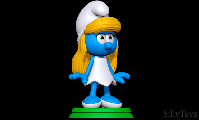 Smurfette 3d best sale