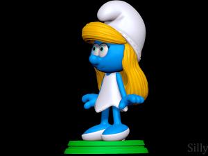 Smurfette - Smurfs 3D Baskı Modeli