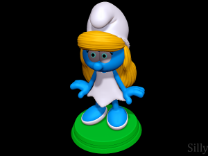 Smurfette - Smurfs 3D Baskı Modeli