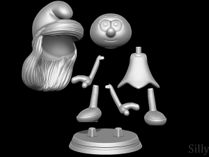 Smurfette - Smurfs 3D Baskı Modeli